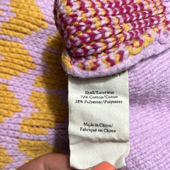 LoveShackFancy Multicolor Heart Pattern Sweater - Picture 10 of 10